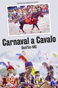 Além de shows e desfiles, o carnaval da cidade mineira de Bonfim tem algo que é único no Brasil: o Carnaval a Cavalo. O aguardado evento é destaque entre os festejos idealpara quem quer curtir o clima de interior a menos de 100km de Belo Horizonte.